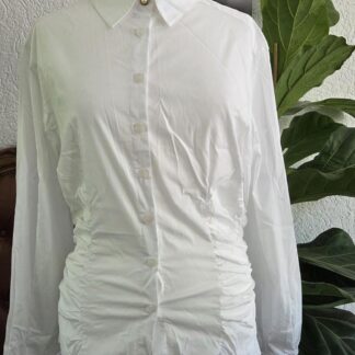 40 - Pinko witte blouse knoopjes (0826meg)