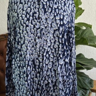 34 - Liu Jo blouse blauw wit (0826meg)