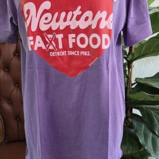 36 - Newtone shirt paars buttons (0826meg)