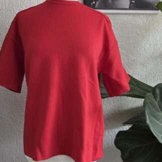 S - Zara rood sweater truitje (0826meg)