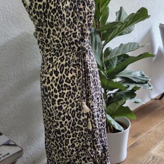 38 40 - Shop Holbox jurk Spain dierenprint (0826meg)