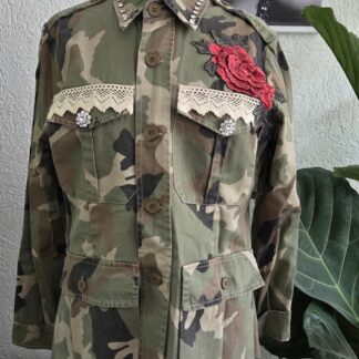 38 - Liu Jo shacket camouflage met print (0826meg)