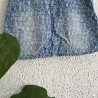 164 - Pinko jeansrok allover print (0826meg)