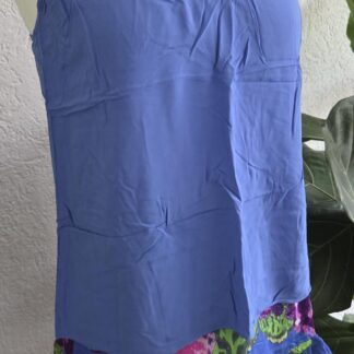 38 - Dante6 top blauw mouwloos (0826meg)