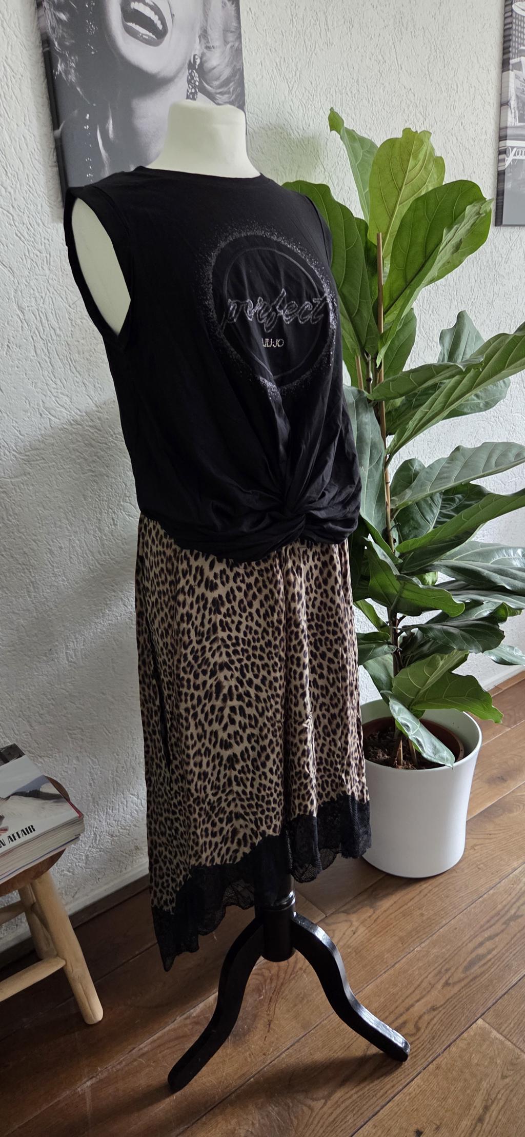 36 - Zadig & Voltaire rok dierenprint (0826meg)