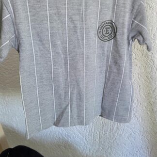 086 - Name It shirt grijs wit (0926od)