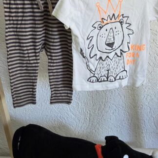 080 - Hema Koningsshirt H&M streepbroekje (0926od)