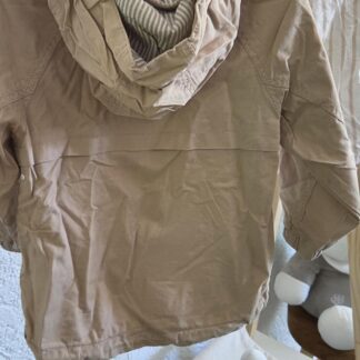 080 - H&M zomerjas beige capuchon (0926od)