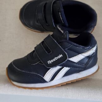 23 - Reebok blauwe sneakers klittenband