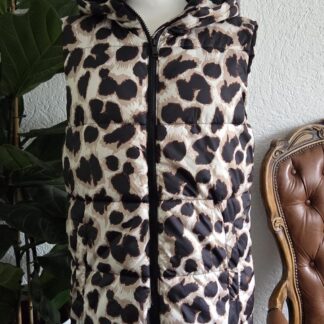 S - Pieces bodywarmer dierenprint (0926meg)