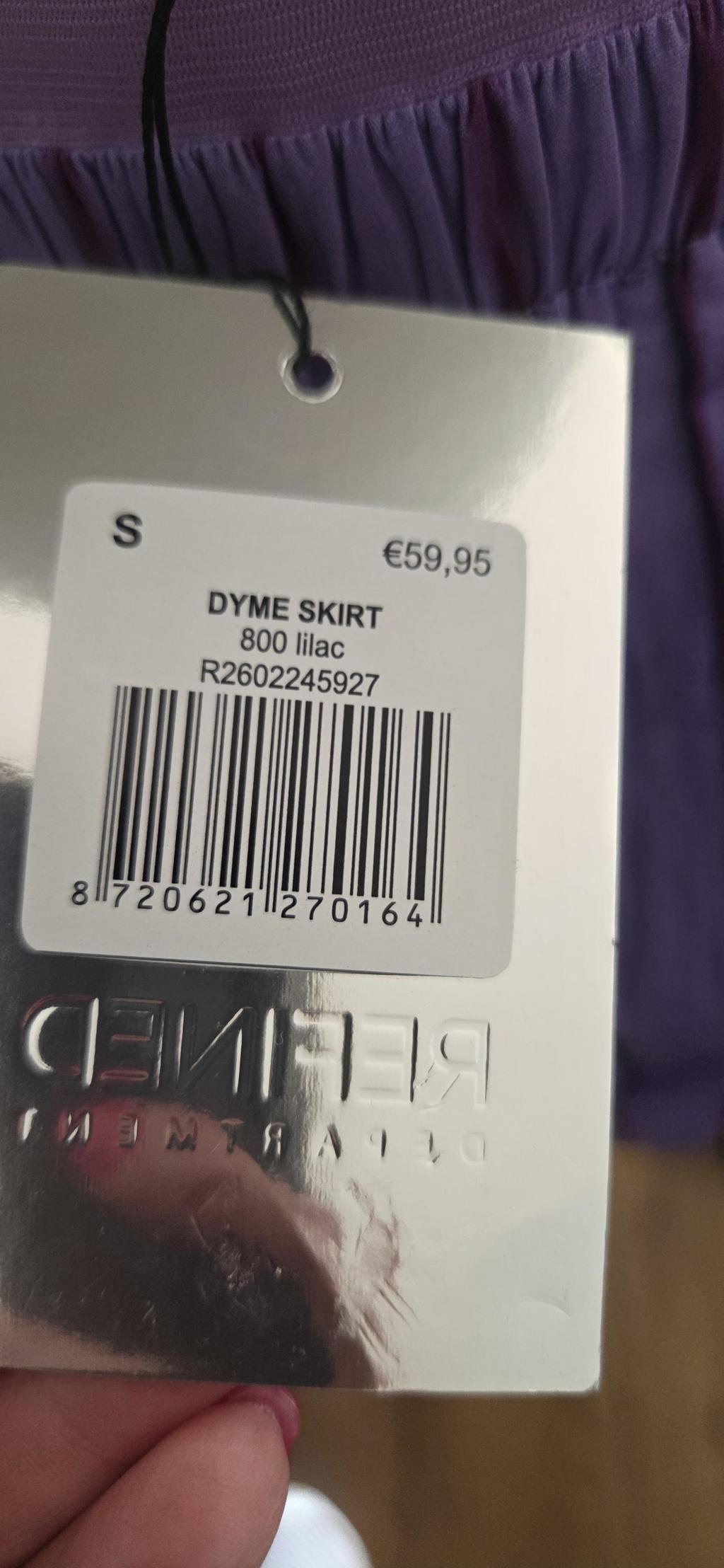 S of L - Refined Dyme skirt lilac nieuw (0926sa) - Afbeelding 6