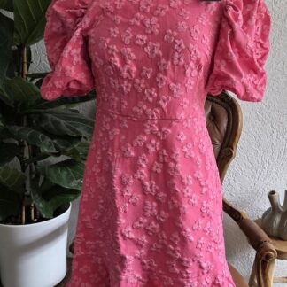 XS of S - Vero Moda jurk pink cosmos nieuw (0926sa)