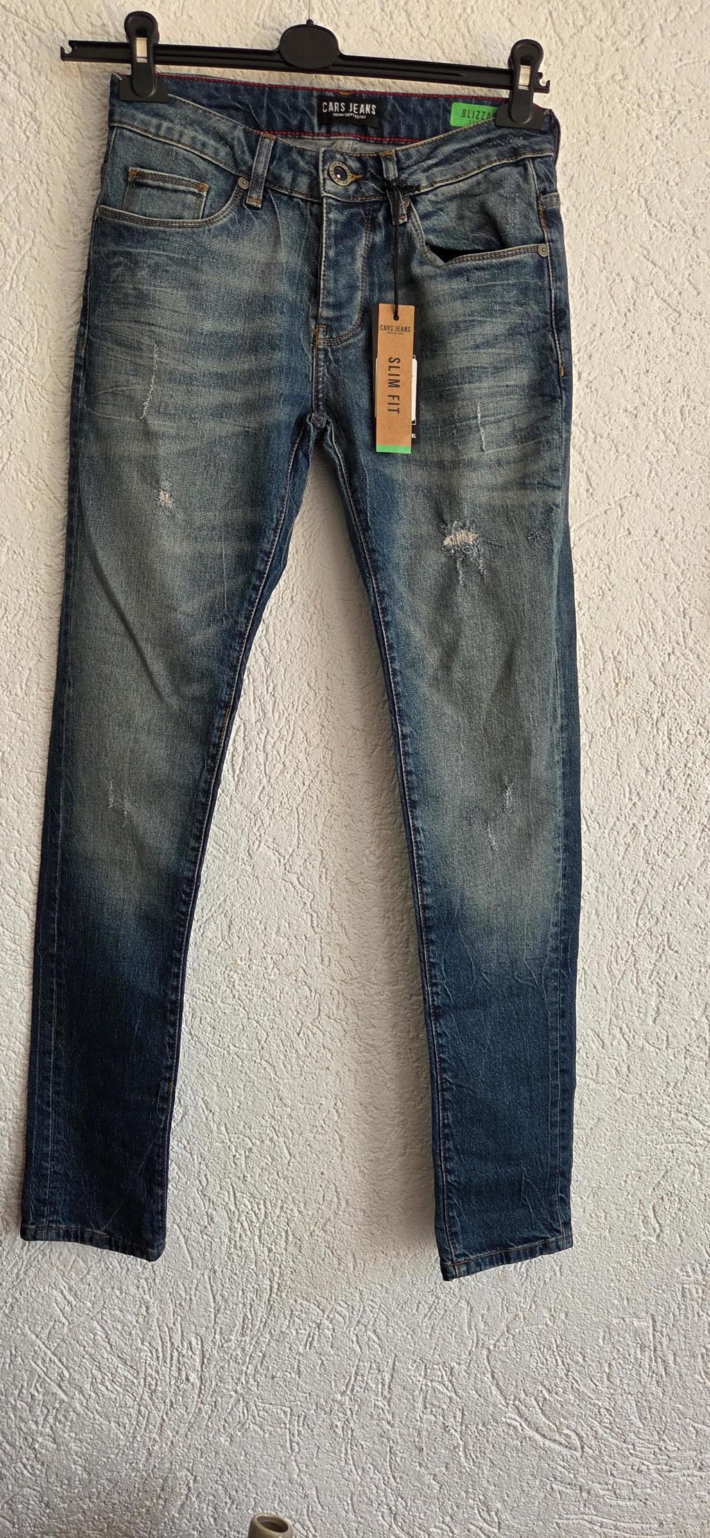 27/32 of 27/34 - Cars slim fit jeans nieuw (0926sa)