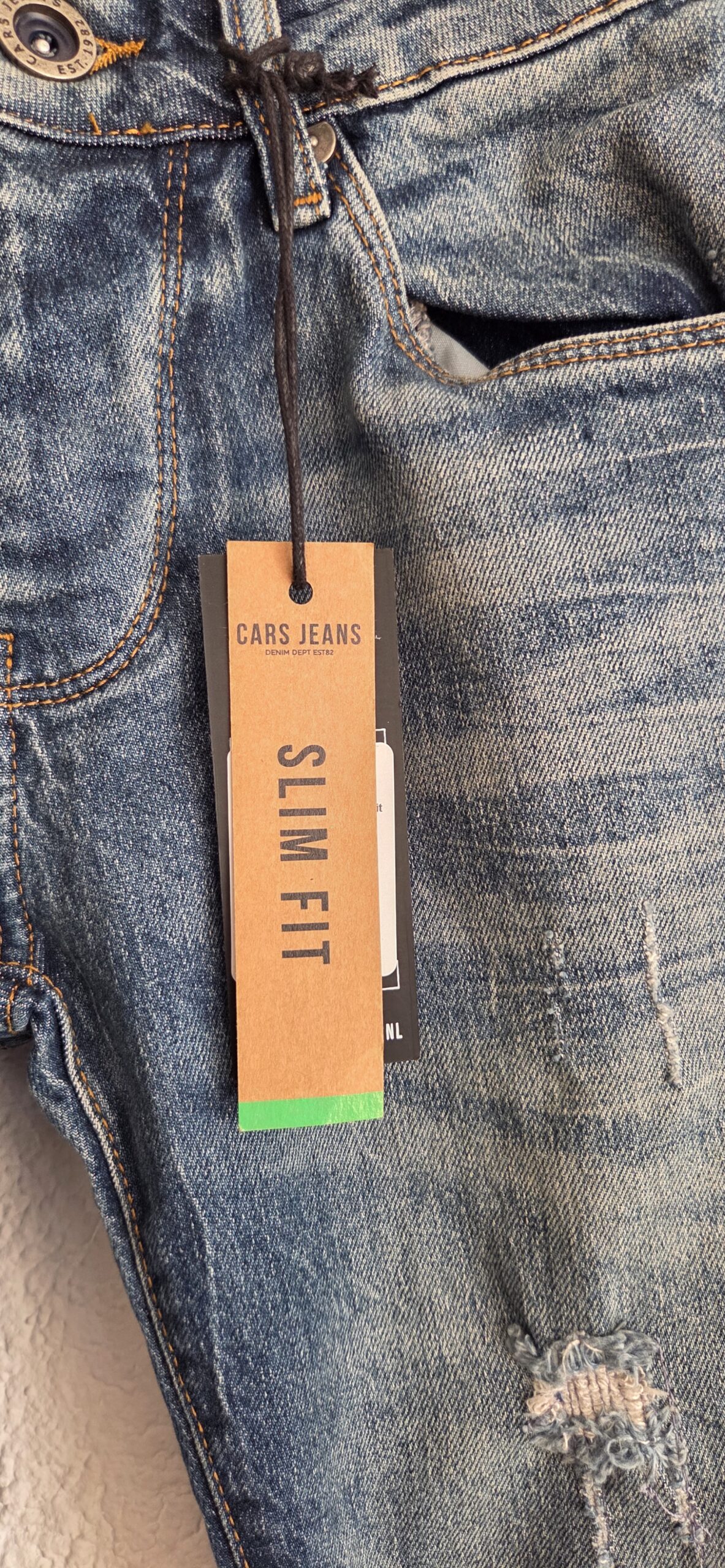 27/32 of 27/34 - Cars slim fit jeans nieuw (0926sa) - Afbeelding 3