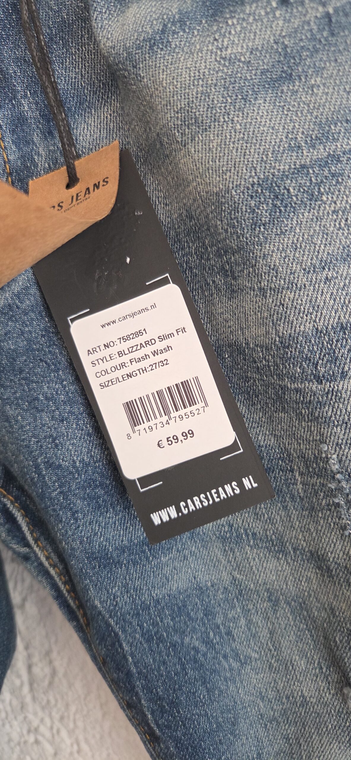27/32 of 27/34 - Cars slim fit jeans nieuw (0926sa) - Afbeelding 5