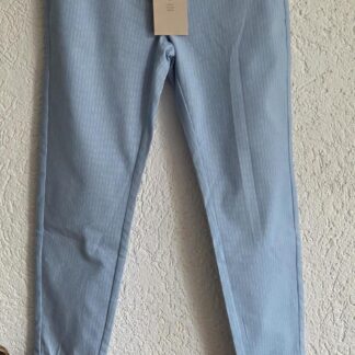 S - Freequent pantalon lichtblauw streep nieuw (0926sa)