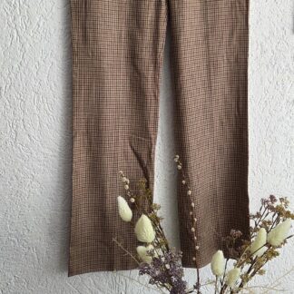 36 - Filippa K wollen pantalon ruit bootcut (0926meg)