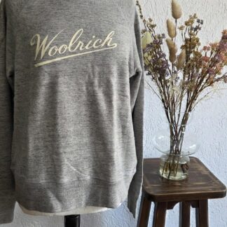 M - Woolrich sweater grijs (0926meg)