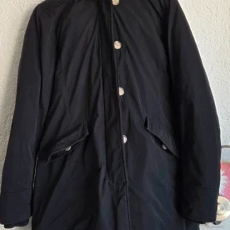 M - Woolrich parka winterjas dames zwart