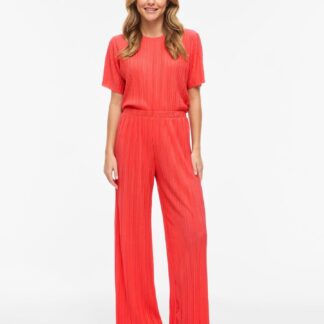 S - Vila plisa high waist wide leg nieuw (0926sa)