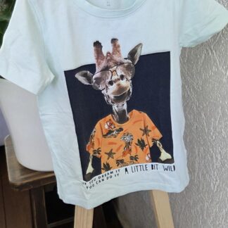 104 ipv 110 - Name It shirt giraf (1026od)