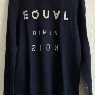 M - Jack & Jones sweater blauw print (1026kh)