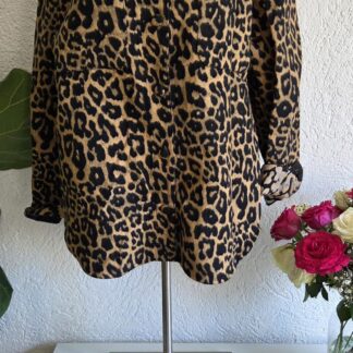38 - Liu Jo shacket jas blouse dierenprint (1026meg)
