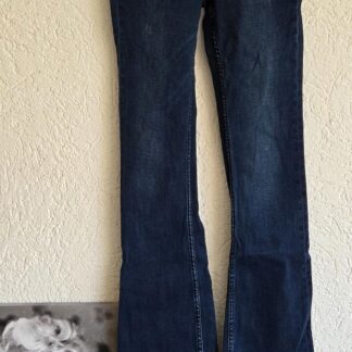 25 - MET jeans flare donkerblauw (1026meg)