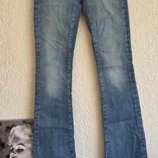 25 - 7 For all mann kind jeans flared blauw (1026meg)