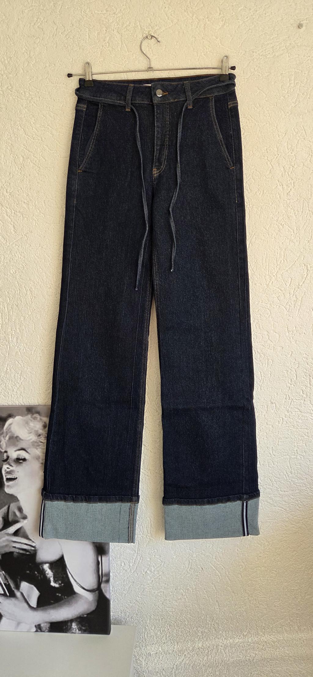 XS - Co' Couture jeans donkerblauw lange lengte nieuw (1026meg) - Afbeelding 2