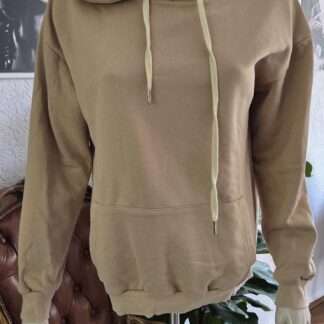 S/M - Jubylee hoodie camel rugprint (1026meg)
