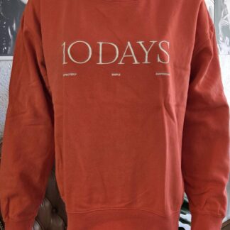 M - 10days sweater rood print (1026meg)