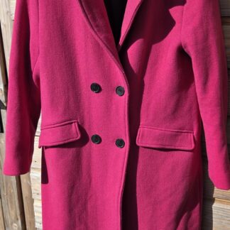 M - Costes mantel wol cerise (1026div)