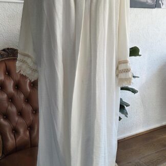 TU - Made in Italy kaftan ecru wit (1026ij)