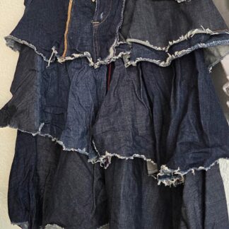 46 - Nolita jeansrok stroken (1026ij)