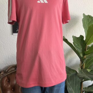 140 - Adidas roze shirt (1026jac)