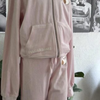 146 - H&M fleece zacht pak in roze (1026jac)