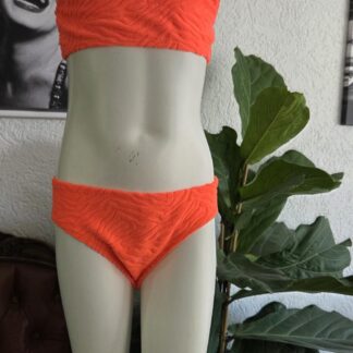 134 140 - Europe Kids bikini oranje neon (1026jac)