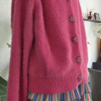 146 152 - Shoeby roze zacht vest (1026jac)