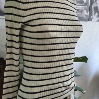 M - Only gestreept coltruitje (1026jac)